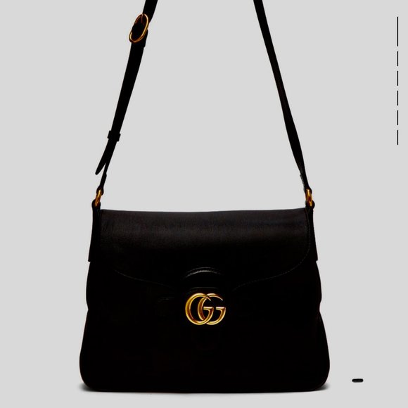 Gucci Black Medium Messenger Bag - Picture 1 of 3